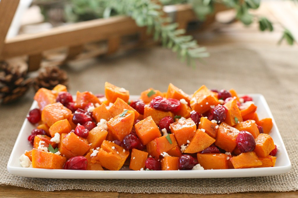 Roasted Butternut Squash &&nbsp;Cranberries